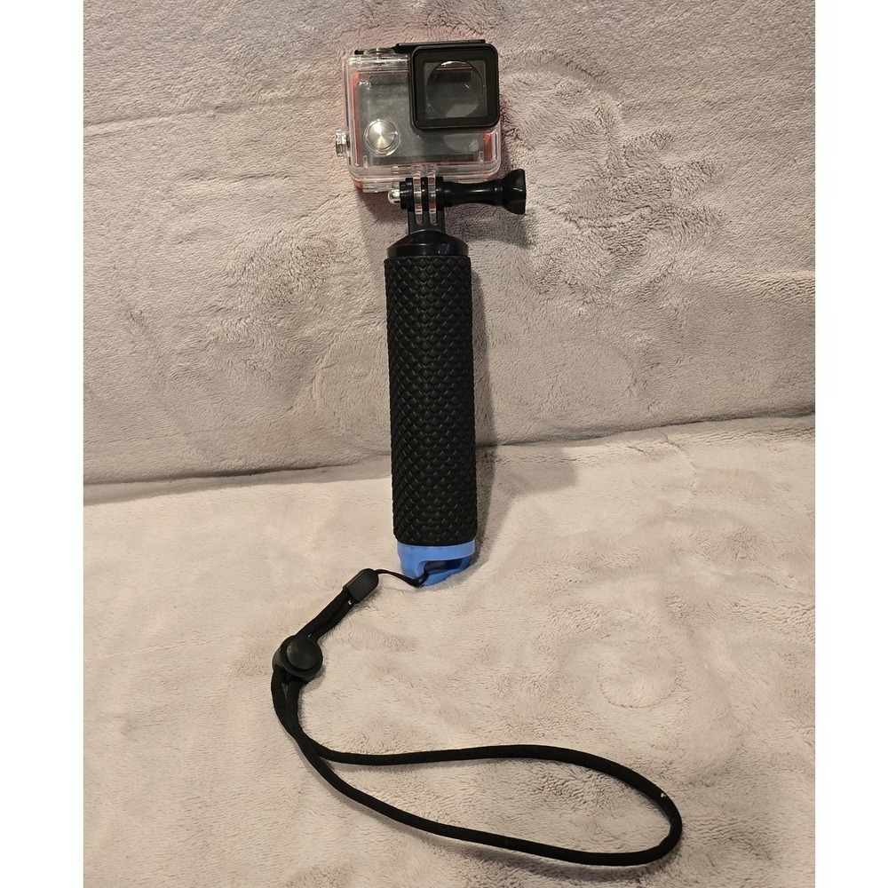 GoPro HERO3+/HERO4 Waterproof Housing with Floaty Backdoor & Floating Grip